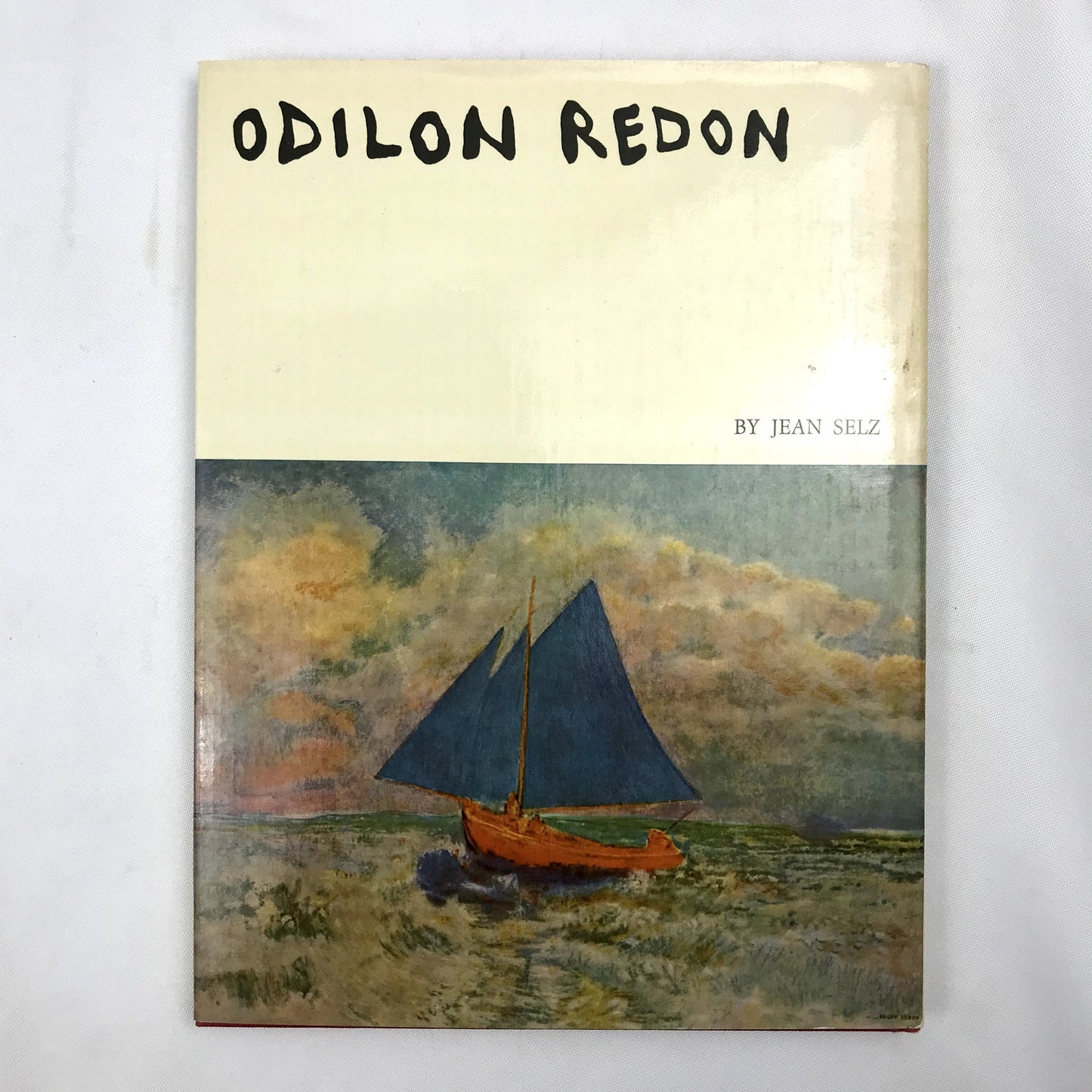 Odilon Redon Hardcover Illustrated Art Book by Jean Seiz 1979 Bonfini Press