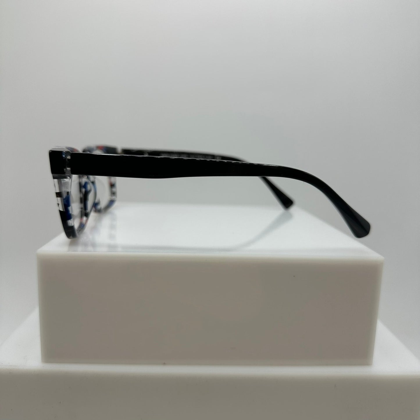 Alain Mikli Odon A03112 006 Havana Blue Red Crystal Noir Unisex Frame 55-17-145