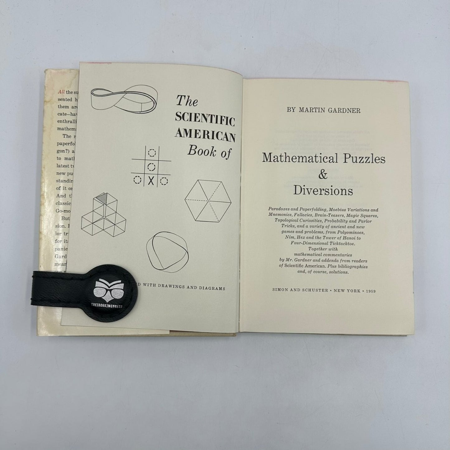 Mathematical Puzzles & Diversions Martin Gardner 1959 Sixth Printing