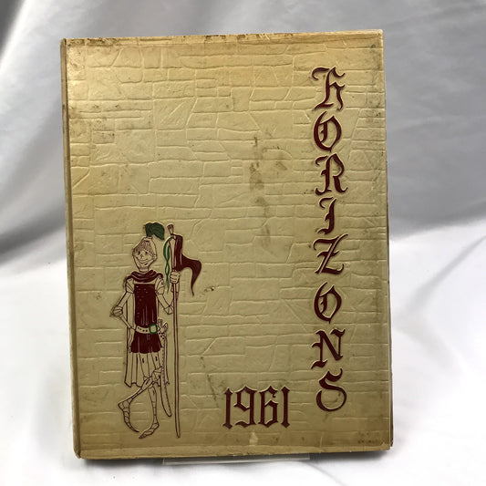 Salpointe Catholic High School 1961 Horizons Tucson Arizona Hardcover Yearbook