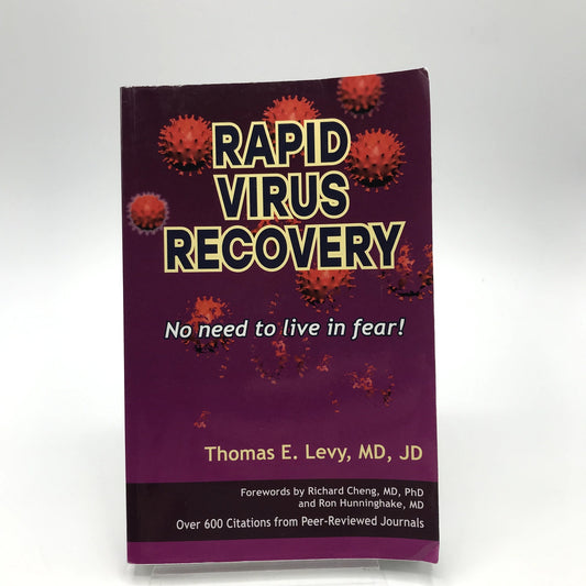 Rapid Virus Recovery First Edition Paperback Book by Thomas E. Levy 2021 MedFox