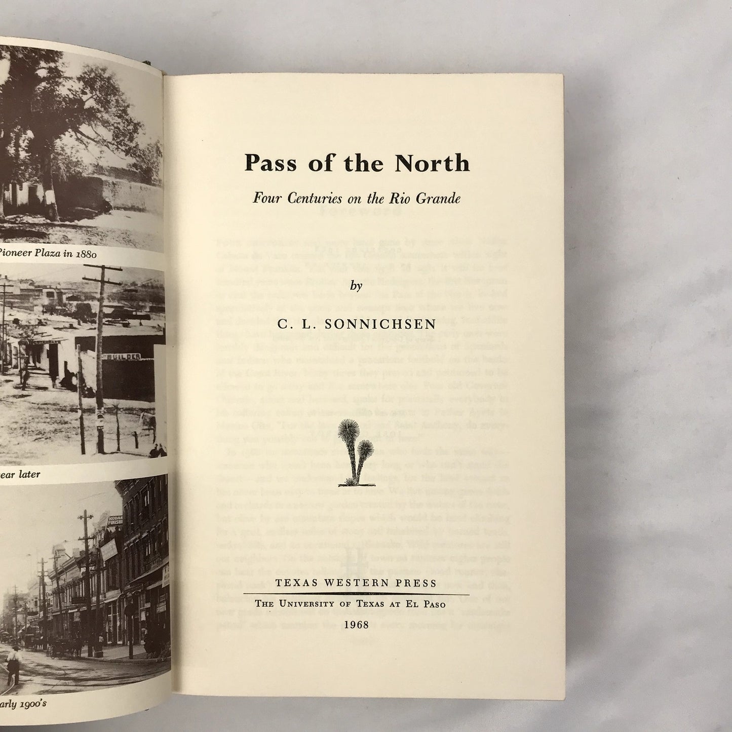 Pass of the North C L Sonnichsen SIGNED Four Centuries on the Rio Grande 1968