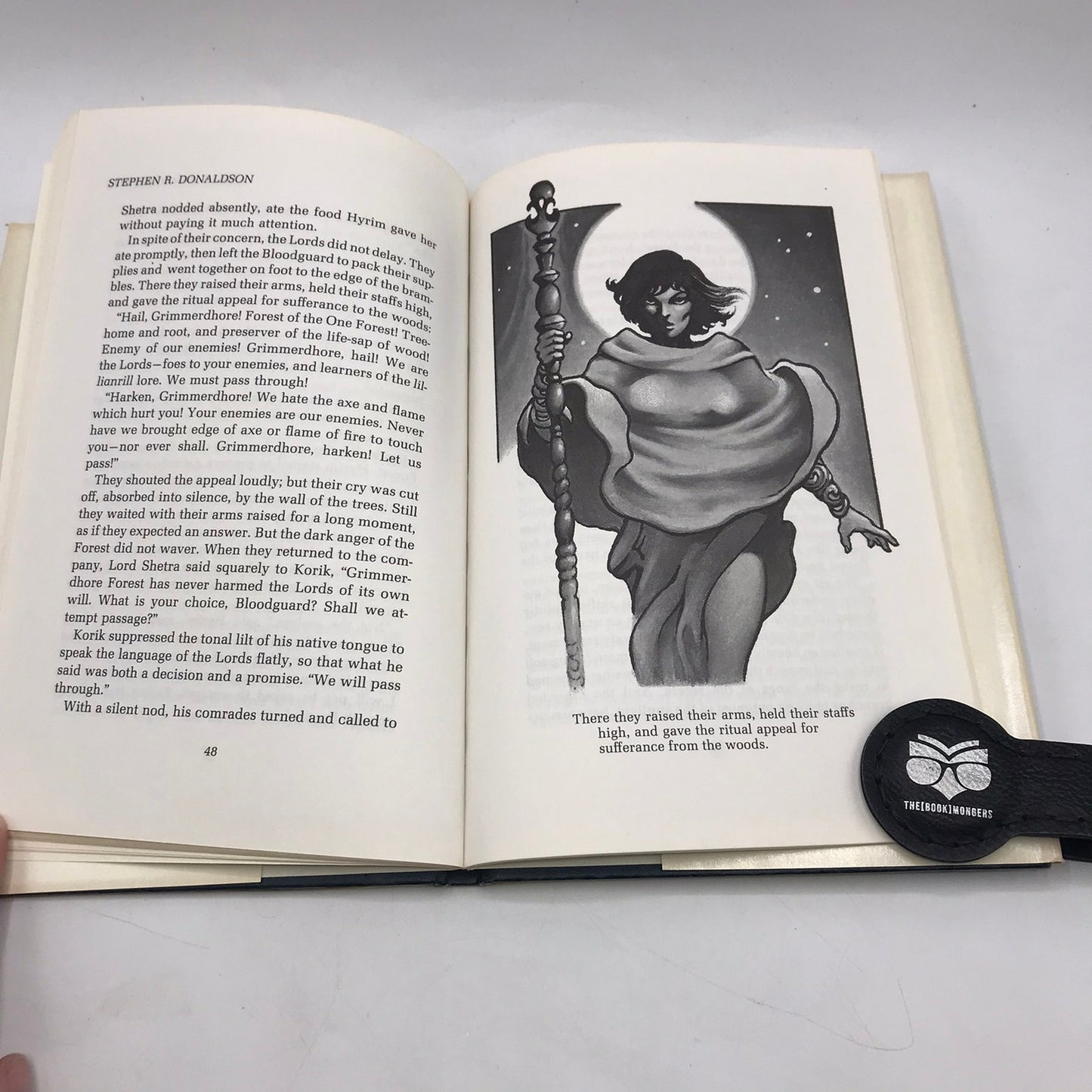 Gilden Fire Stephen R Donaldson Science Fiction Fantasy Action Book Club Edition