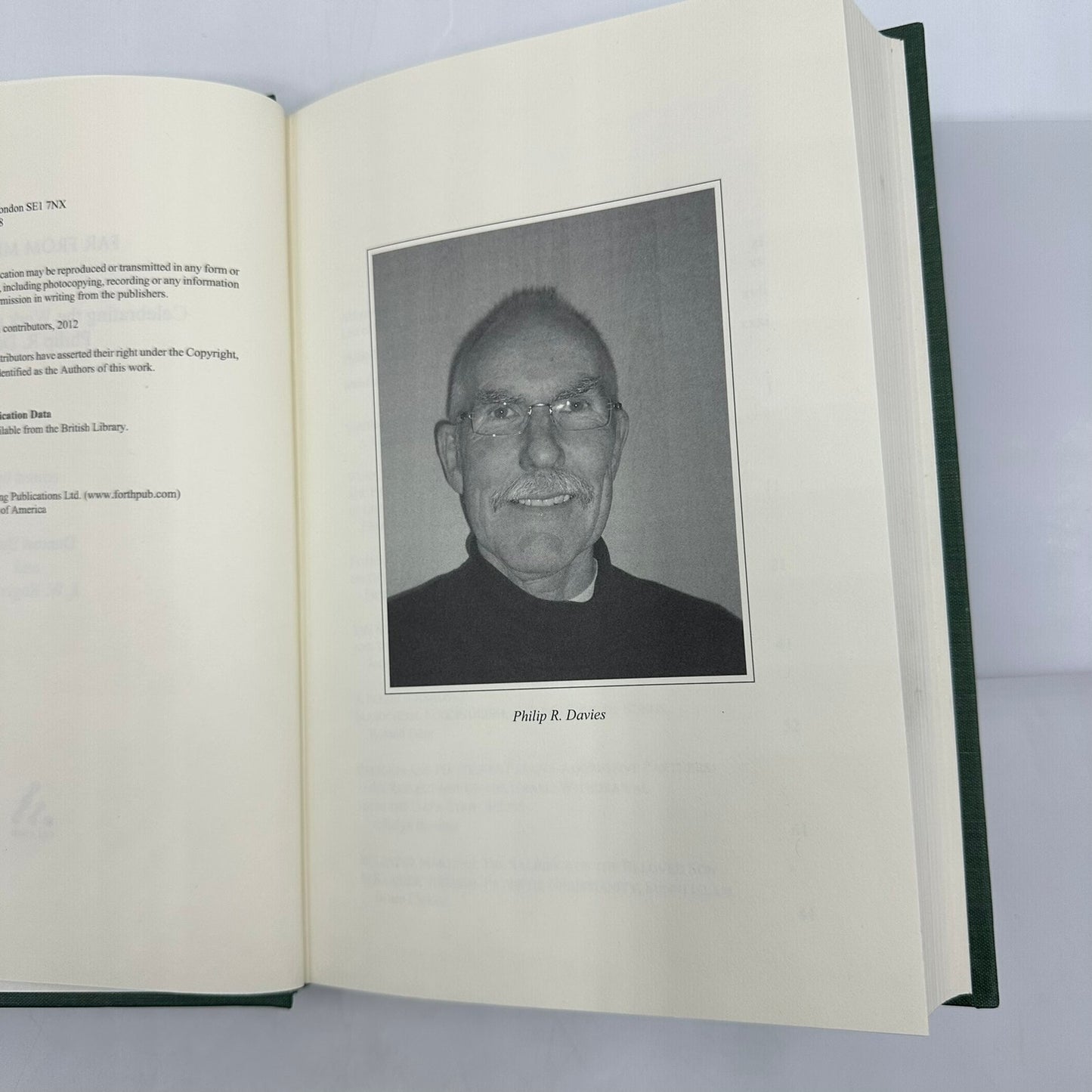 Far From Minimal Celebrating Work Influence of Philip R. Davies Burns & Rogerson