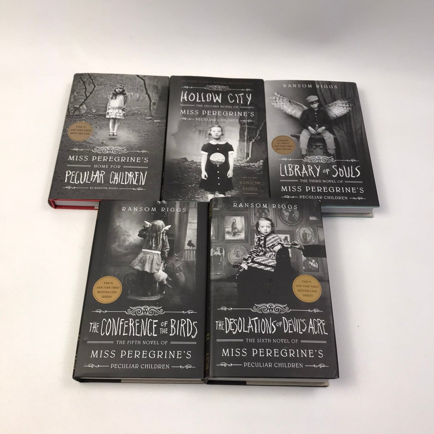 Miss Peregrines Peculiar Children Series 5 Volume Set Ransom Riggs Young Adult