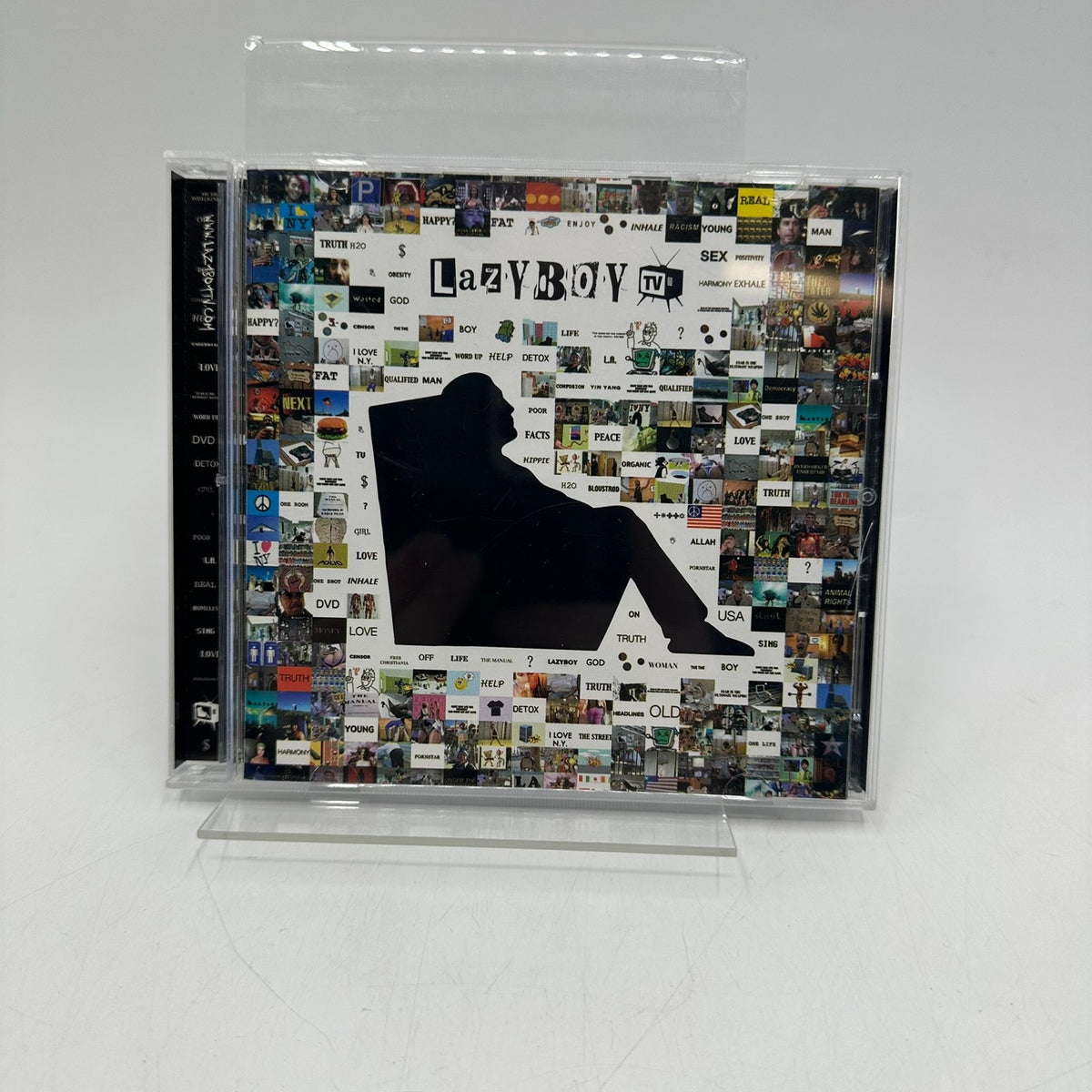 Lazy Boy TV Universal Records Album CD and DVD Set Leftfield Breakbeat Synth Pop