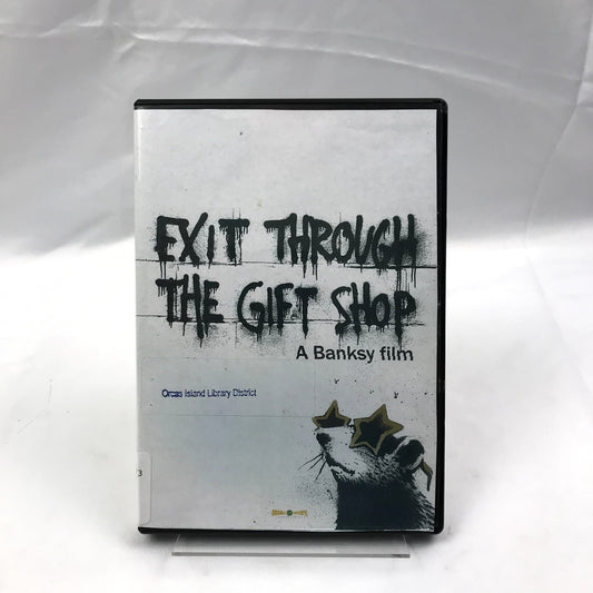 Exit Through the Gift Shop A Banksy Film DVD Documentary/Biography Ex-Library