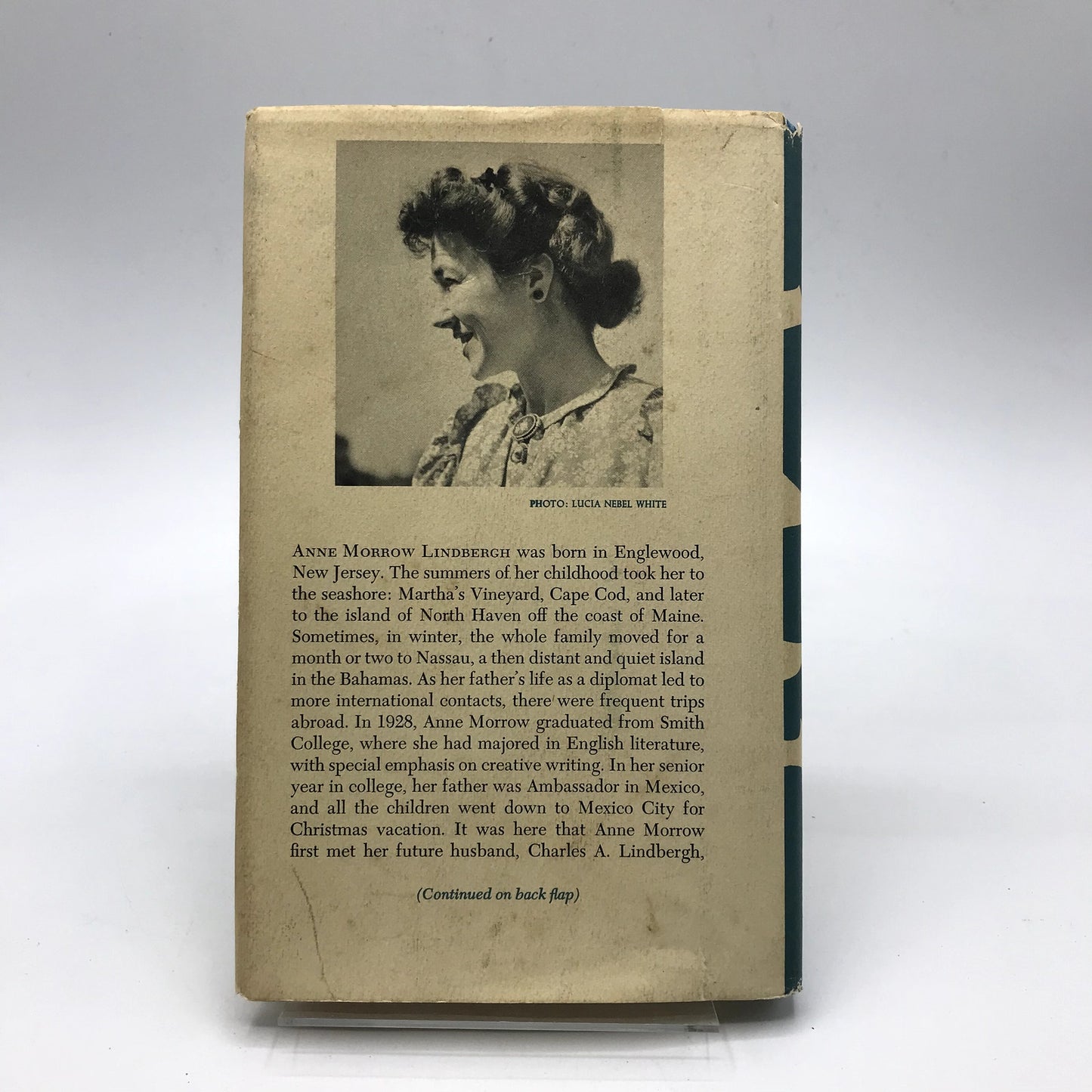 Gift From The Sea Hardcover Book Biography by Anne Morrow Lindbergh 1955