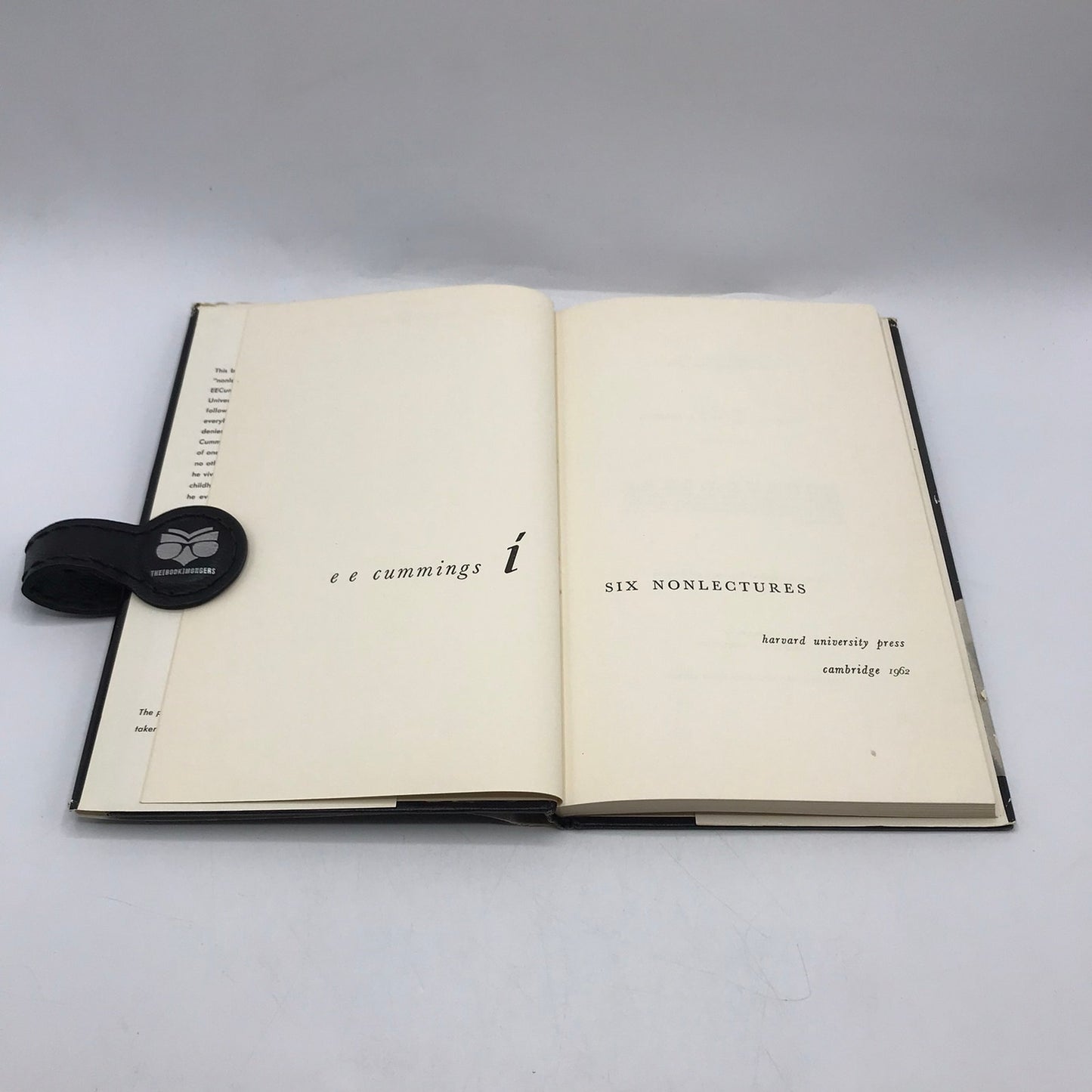 I Six Nonlectures E E Cummings Poetry Essays Literary Criticism Classic Memoir