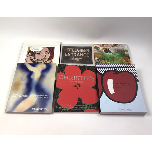 Christies Art Auction Catalogs Lot of 6 Post War Contemporary Modern Print 2000s