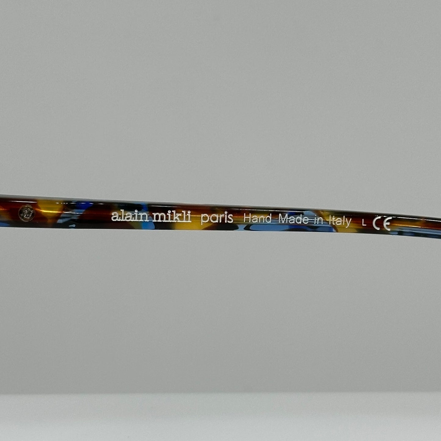 Alain Mikli A03082 013 Red Havana Blue Womens Butterfly Eyeglass Frame 54-15-140