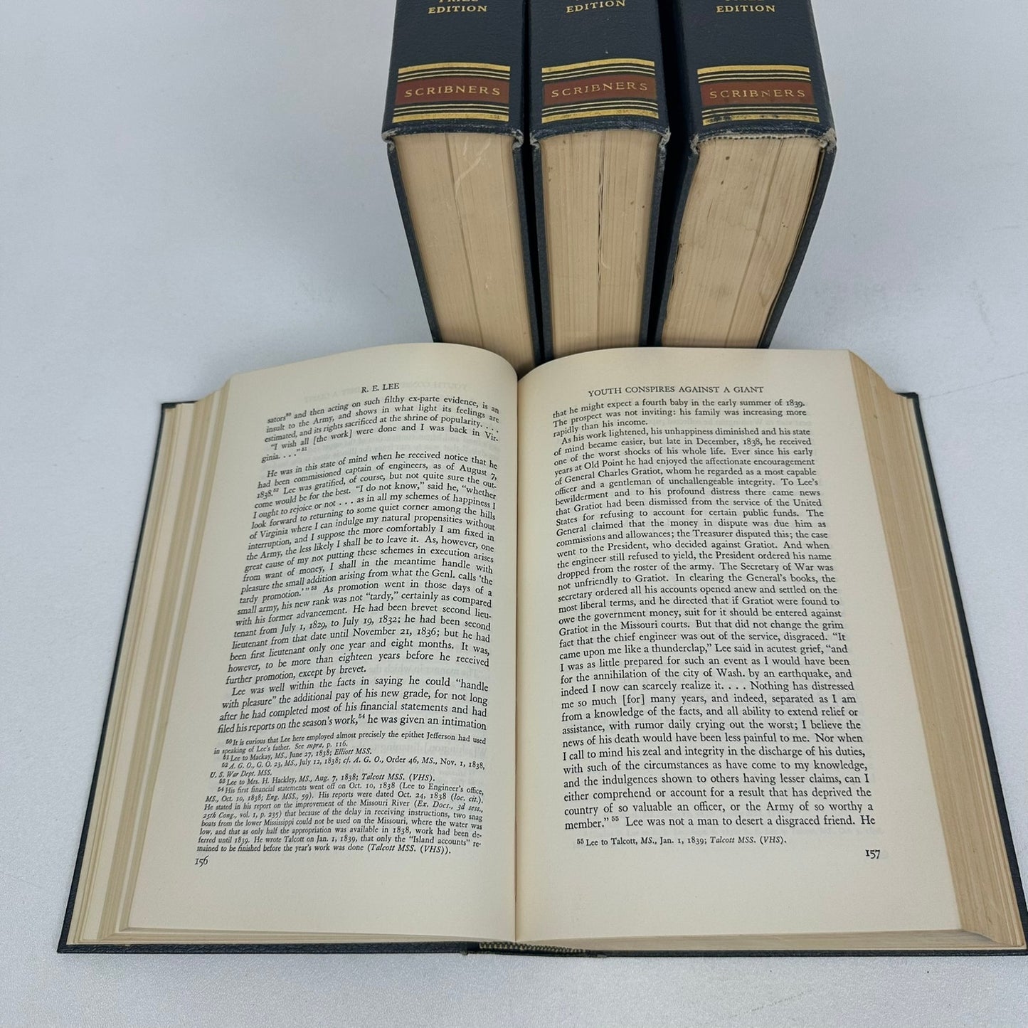 R E Lee A Biography Douglas Southall Freeman 4 Volume Set Pulitzer Prize Edition