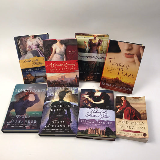 Lady Emily Series Tasha Alexander Lot of 11 Mystery Suspense Victorian Novels