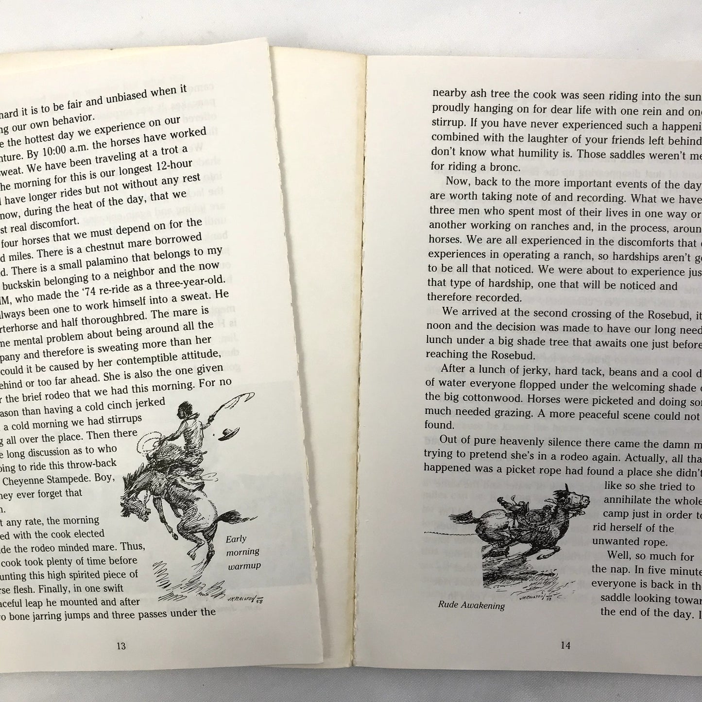 Four Days with Custer Signed Illustrated Paperback Book by Don L. Weibert 1985