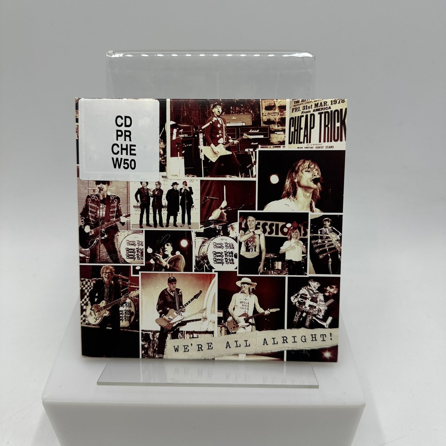 Cheap Trick We're All Alright! Big Machine Records Alternative Rock Album CD