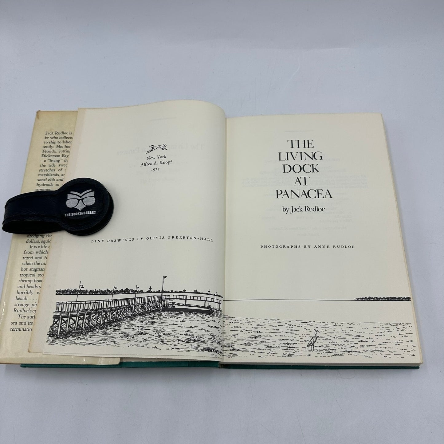 The Living Dock at Panacea by Jack Rudloe Signed First Edition Science and Math