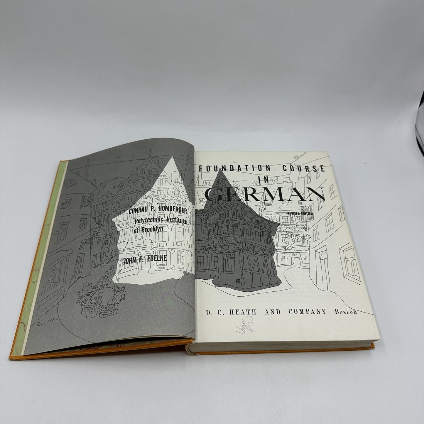 Foundation Course in German Homberger Ebelke 1964 Revised Edition Heath