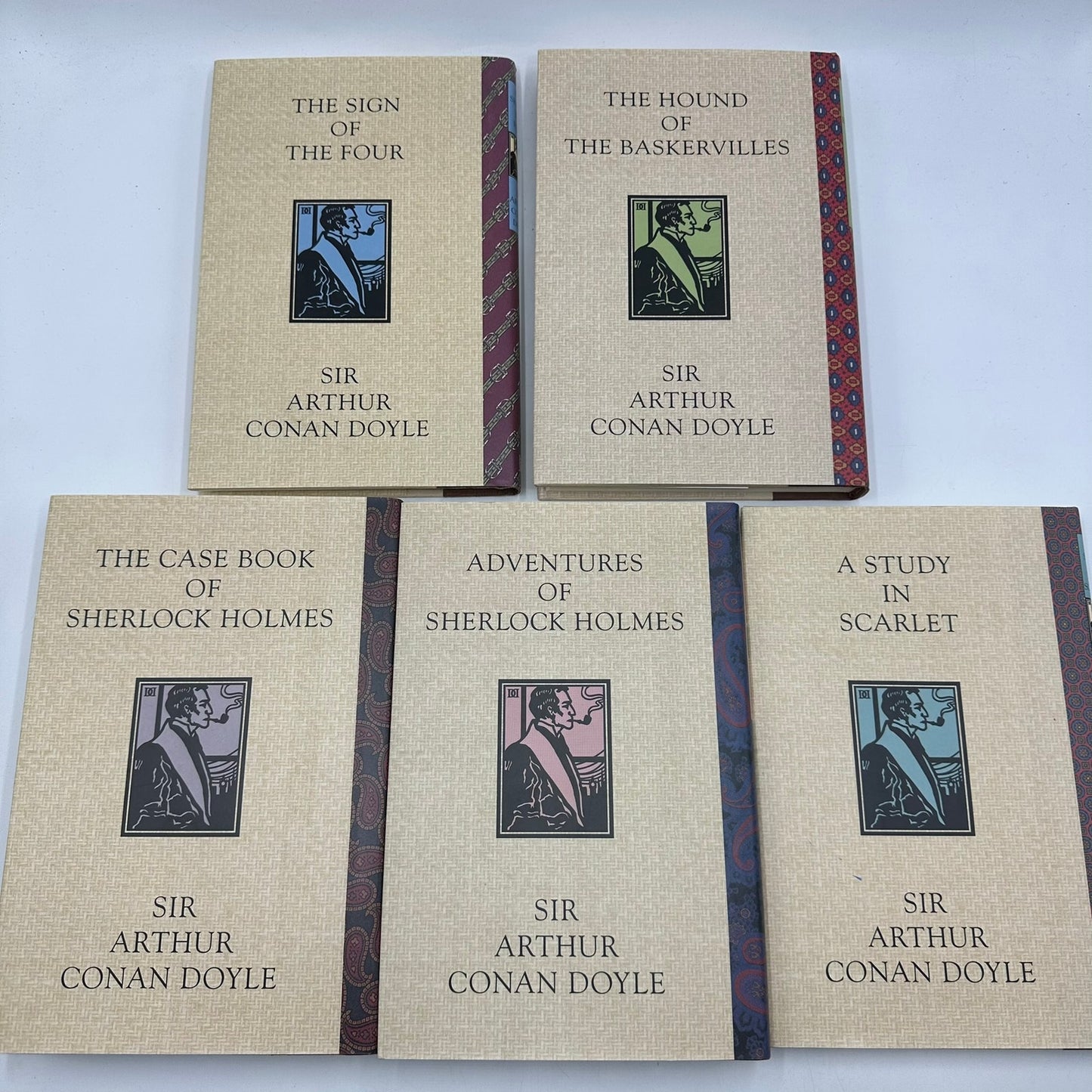 Sherlock Holmes Sir Arthur Conan Doyle Mystery Thriller Suspense 9 Volume Set