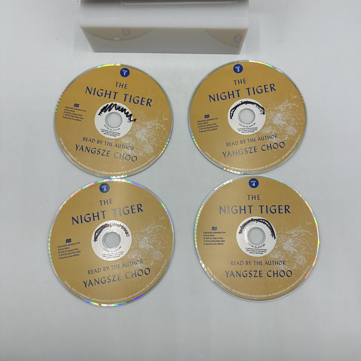 The Night Tiger by Yangsze Choo Audiobook 12 CD Set Unabridged Novel
