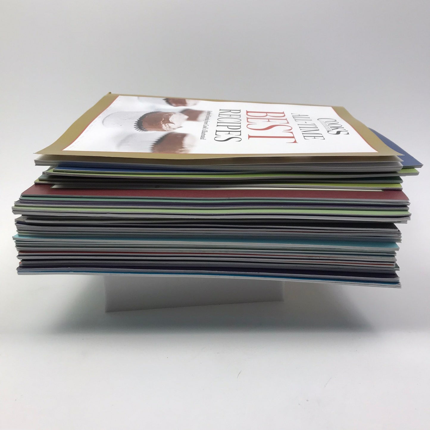 Cook's Illustrated Lot of 34 English Paperback Magazines Recipes Meals Nutrition