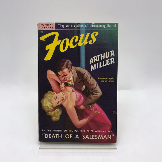 Focus Arthur Miller A Realistic Novel Psychological Historical Jewish Fiction