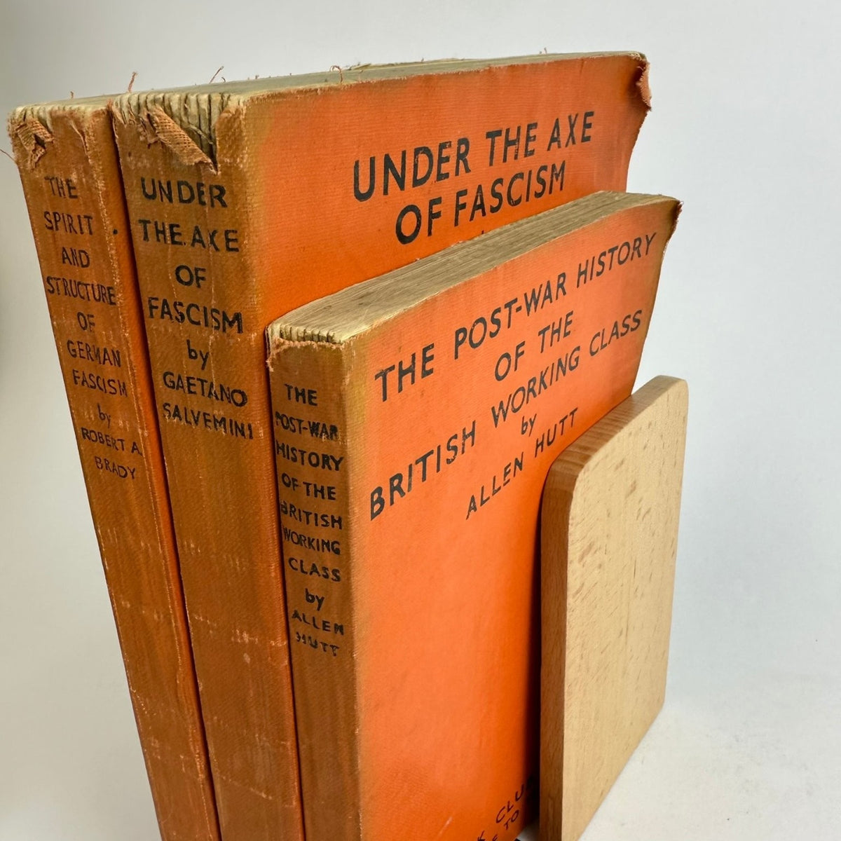 Left Book Club Set of 3 Fascism & British Working Class History Gollancz
