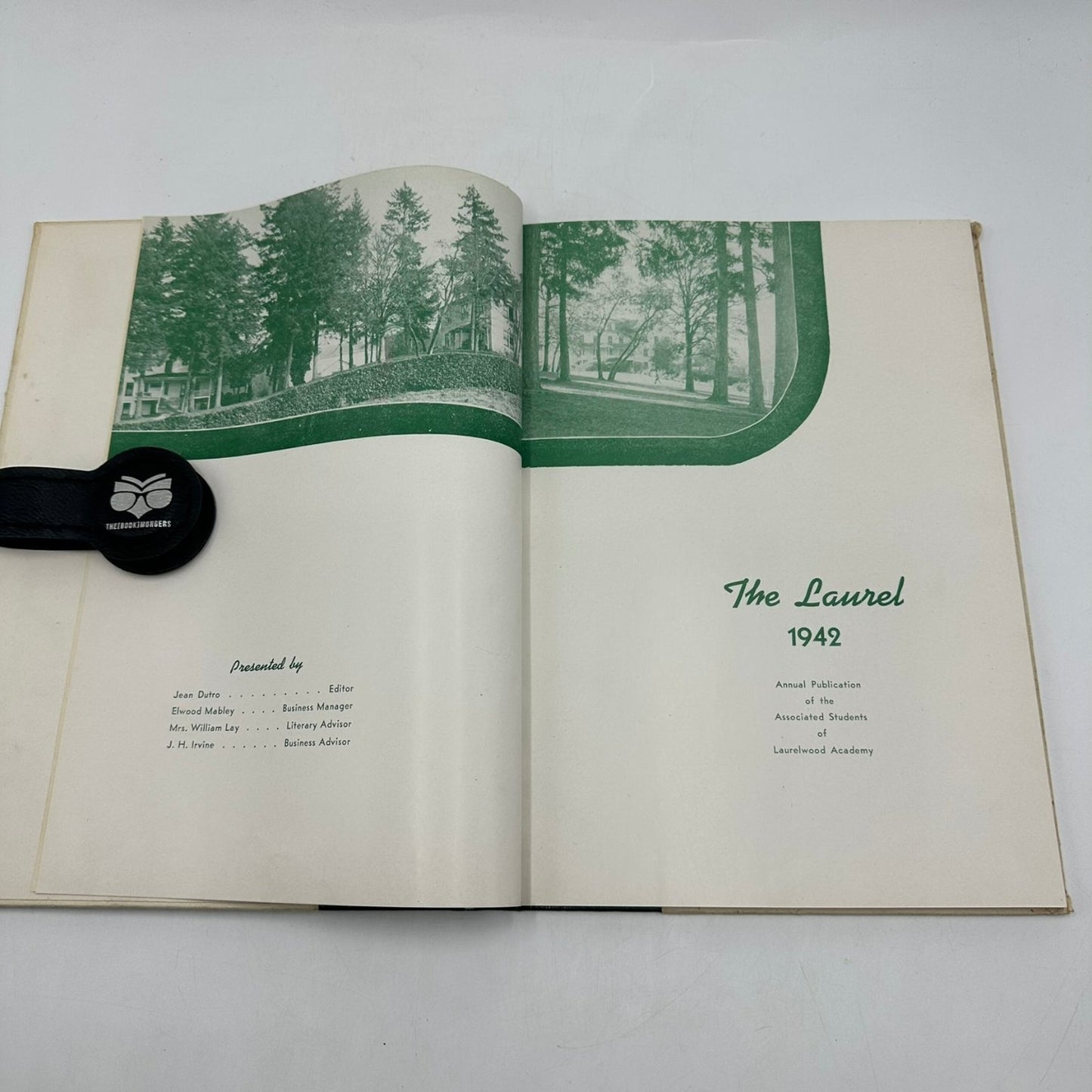 The Laurel 1942 Laurelwood Academy Yearbook Gaston, Oregon Annual History