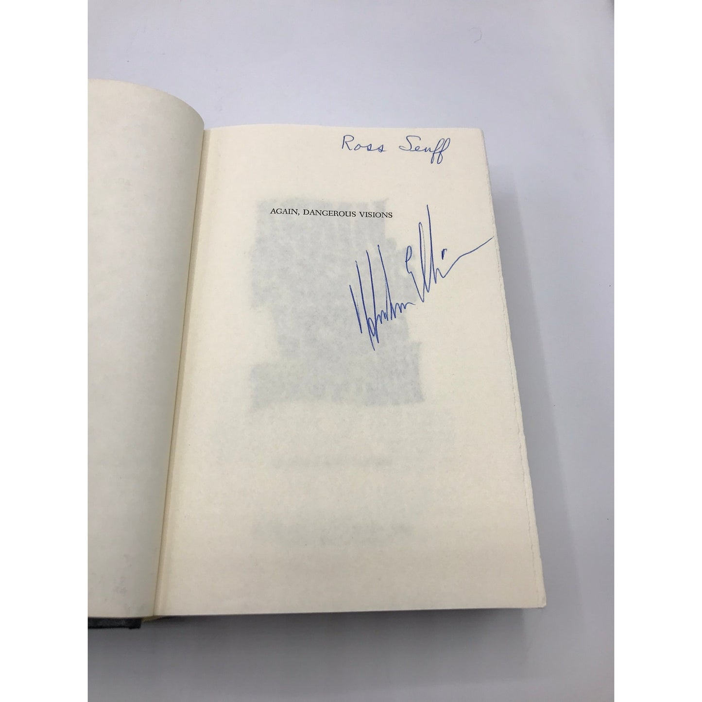 Again Dangerous Visions Harlan Ellison SIGNED Book Club Science Fiction Fantasy