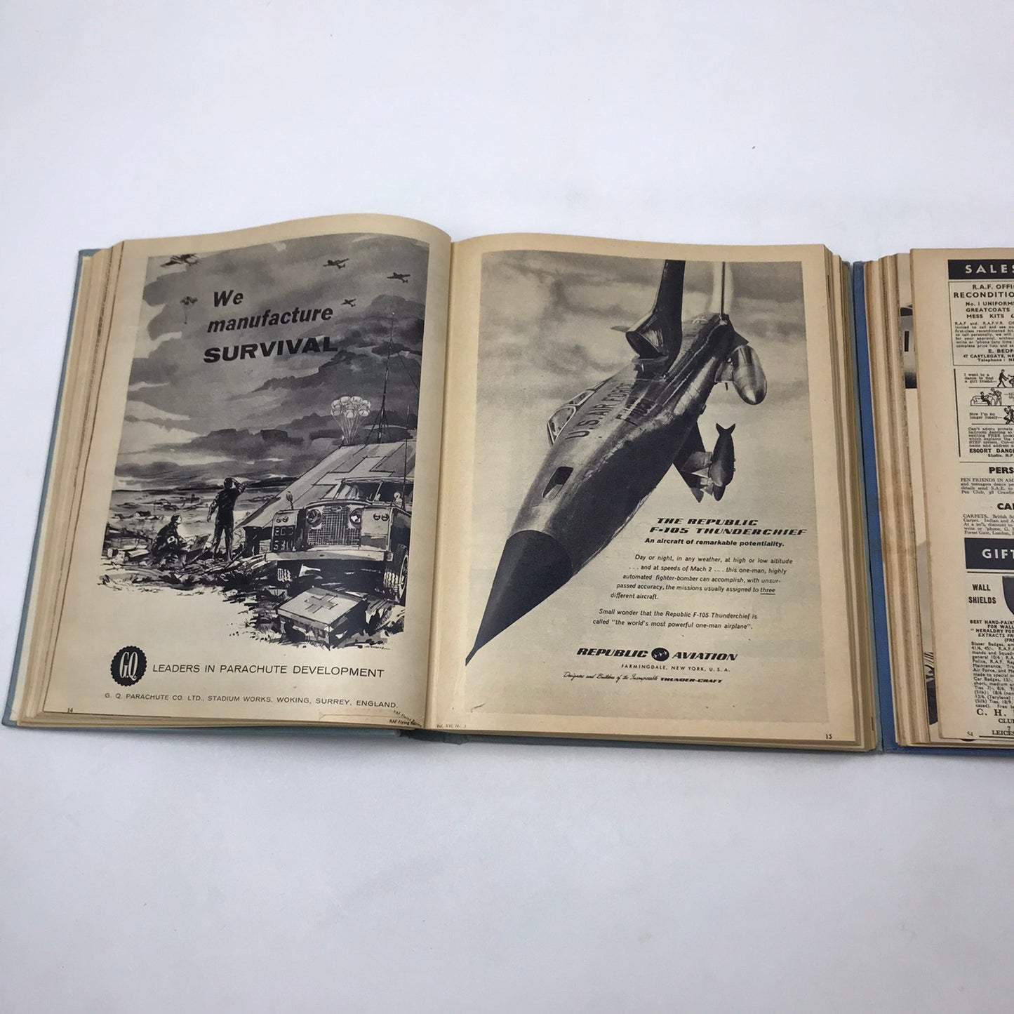 Royal Air Force Flying Review 2 Vol Per Ardua Ad Astra Military Aviation History