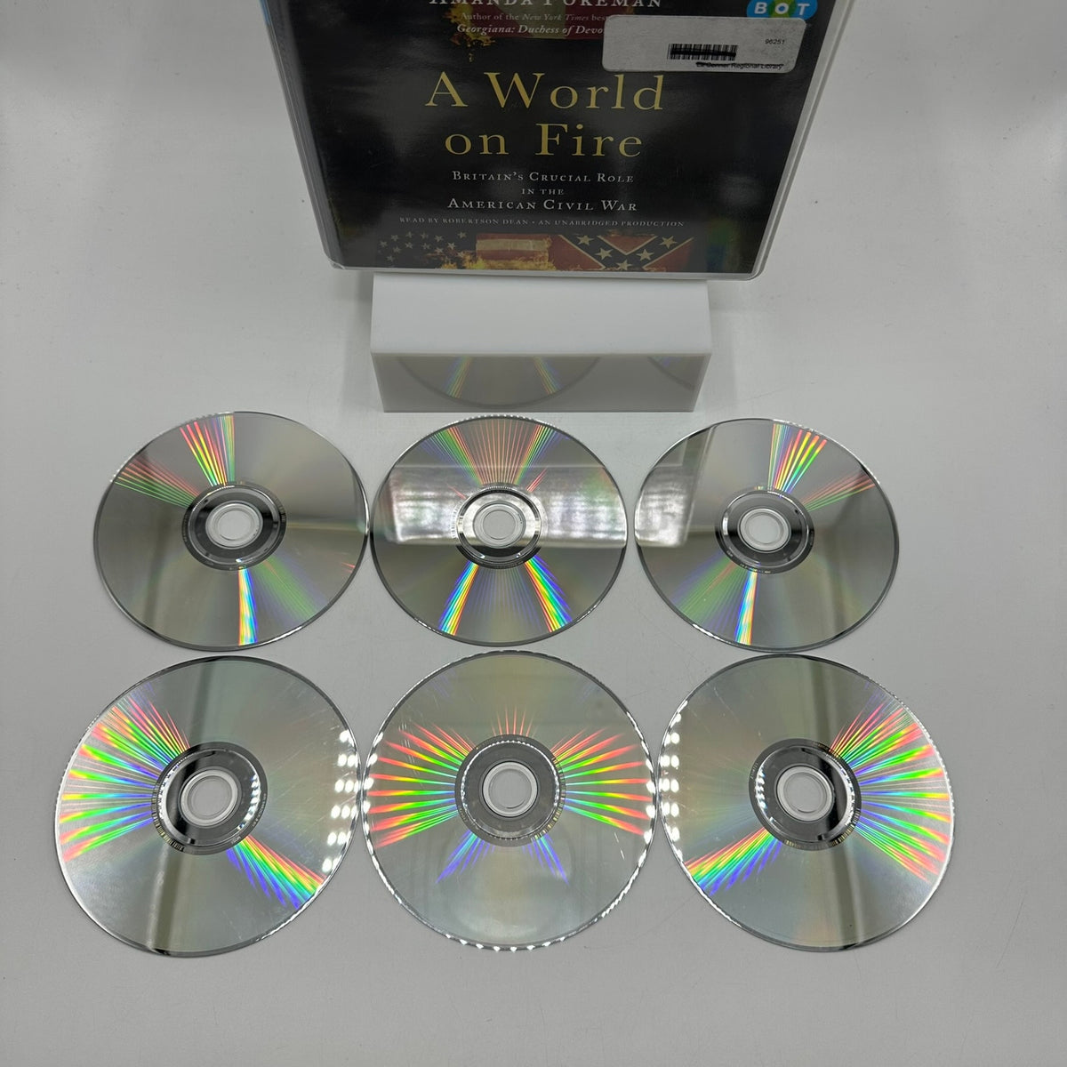 A World on Fire Britain's Crucial Role in the American Civil War Audio 26 CD Set
