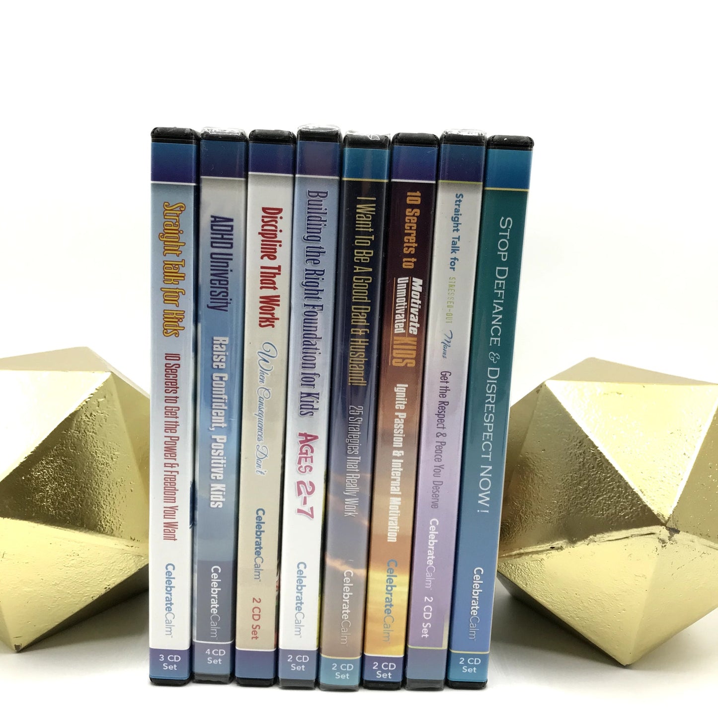 Celebrate Calm Lot of 8 DVDs Parenting Techniques Behavior Management Strategies
