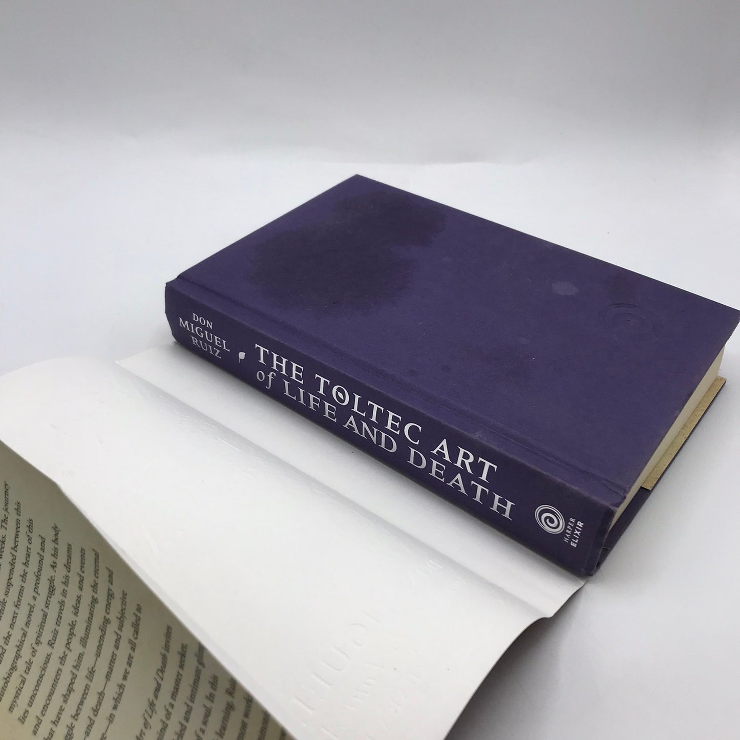 The Toltec Art of Life and Death Don Miguel Ruiz Barbara Emrys SIGNED Philosophy