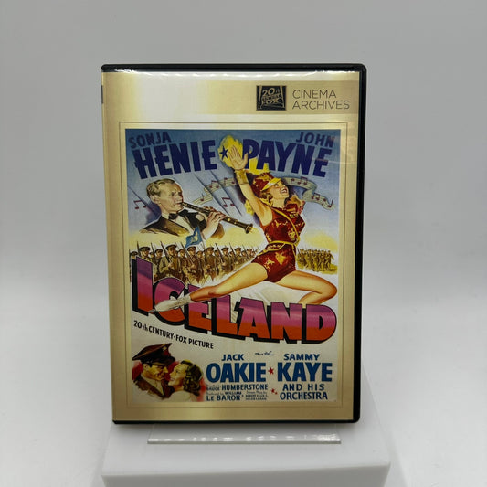 Iceland 20th Century Studios Musical Comedy Video Theme Romance NTSC DVD Disc