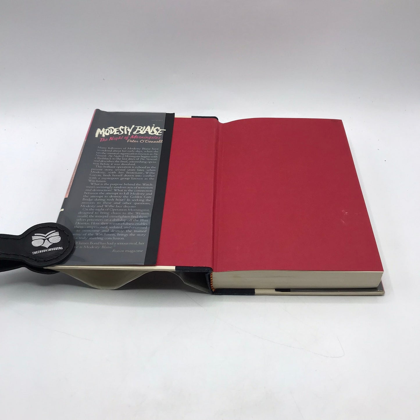 The Night of Morningstar Modesty Blaise Novel by Peter O'Donnell 1987 Hardcover