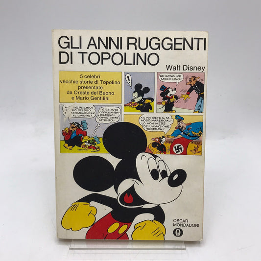 Gli Anni Ruggenti Di Topolino Walt Disney Mickey Mouse Comic in Italian Humor