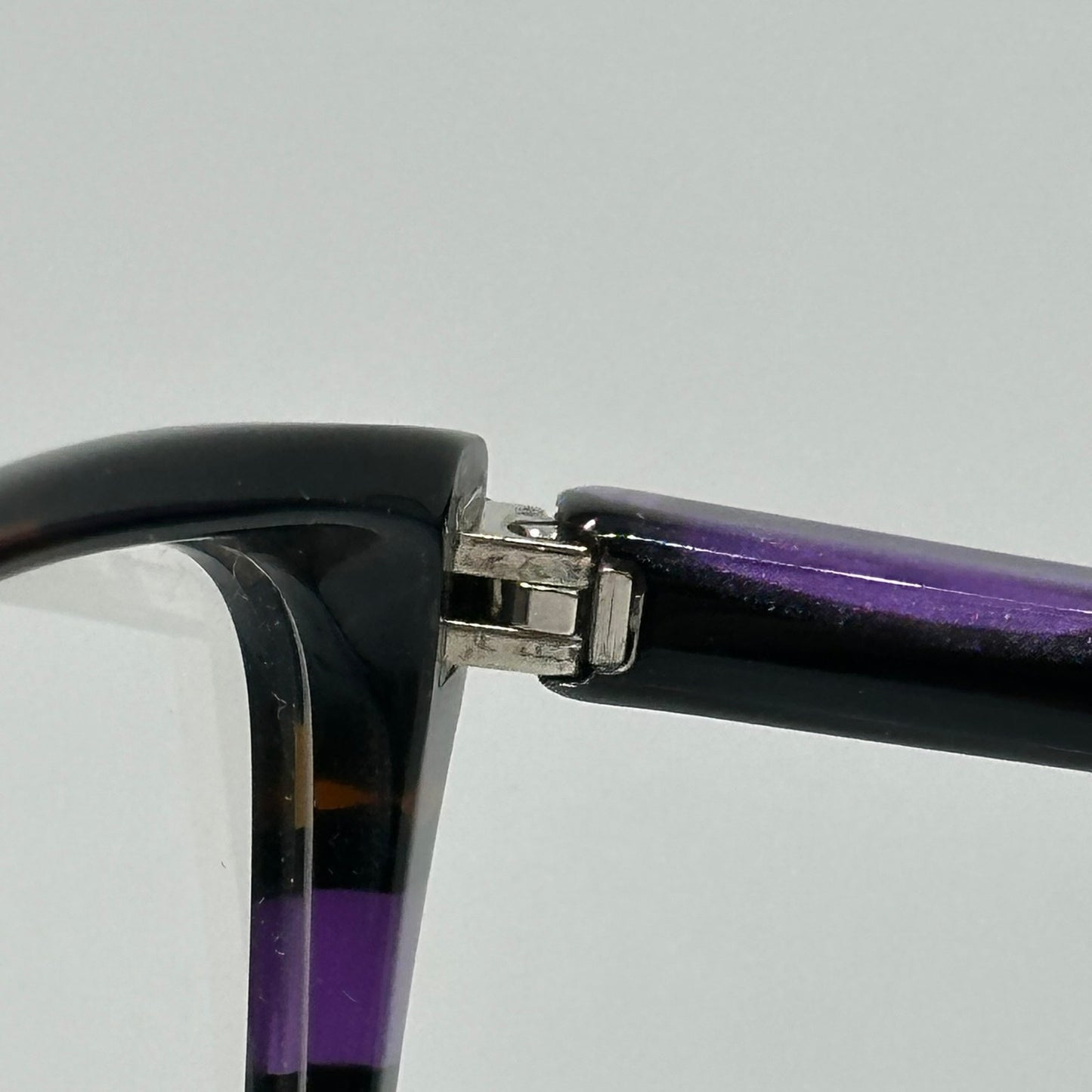 Alain Mikli A03082 012 Purple Stained Glass Womens Butterfly Frames 54-15-140