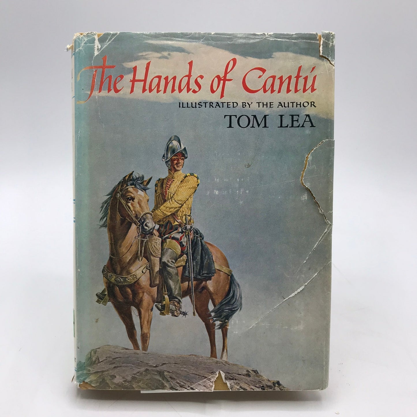 The Hand of Cantu Signed by Tom Lea Hardcover Illustrated Book 1st Edition 1964