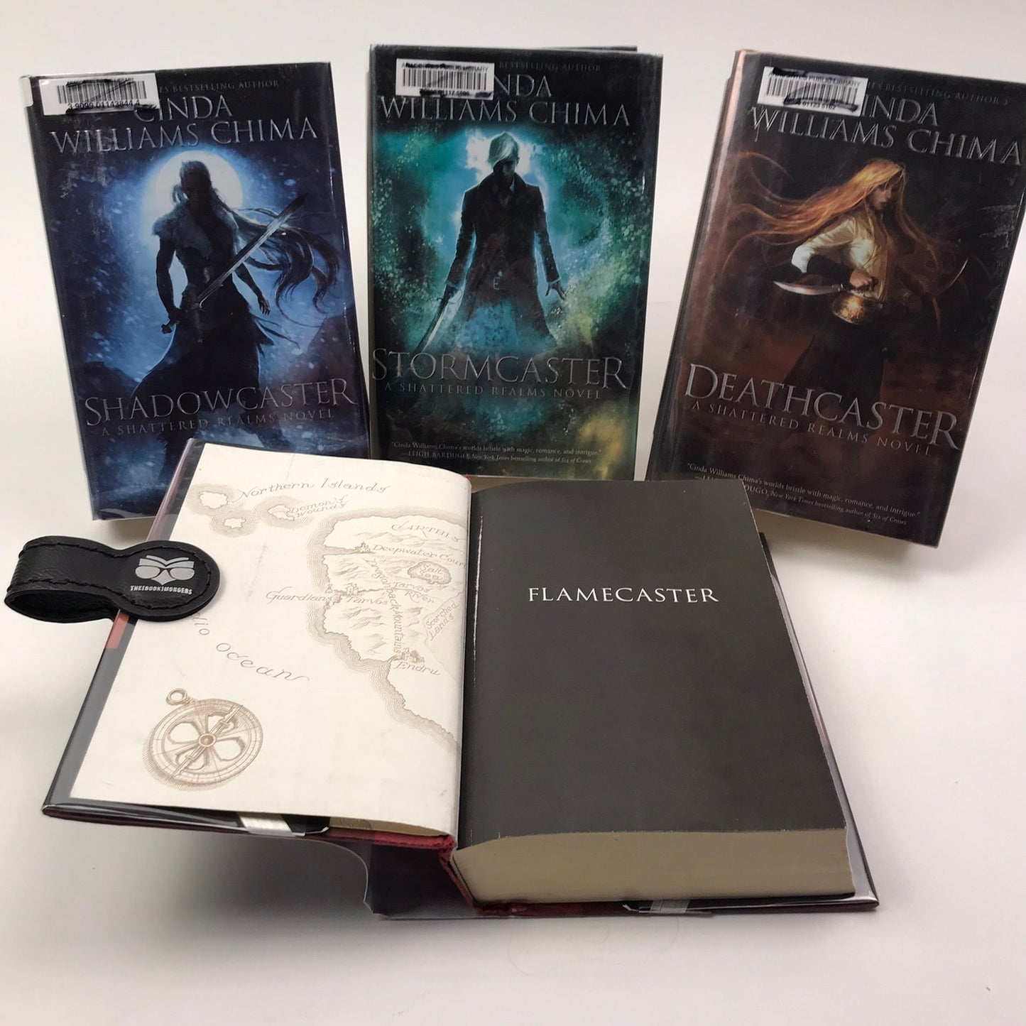 Shattered Realms Series Books 1-4 Hardcovers by Cinda Williams Chima YA Fantasy