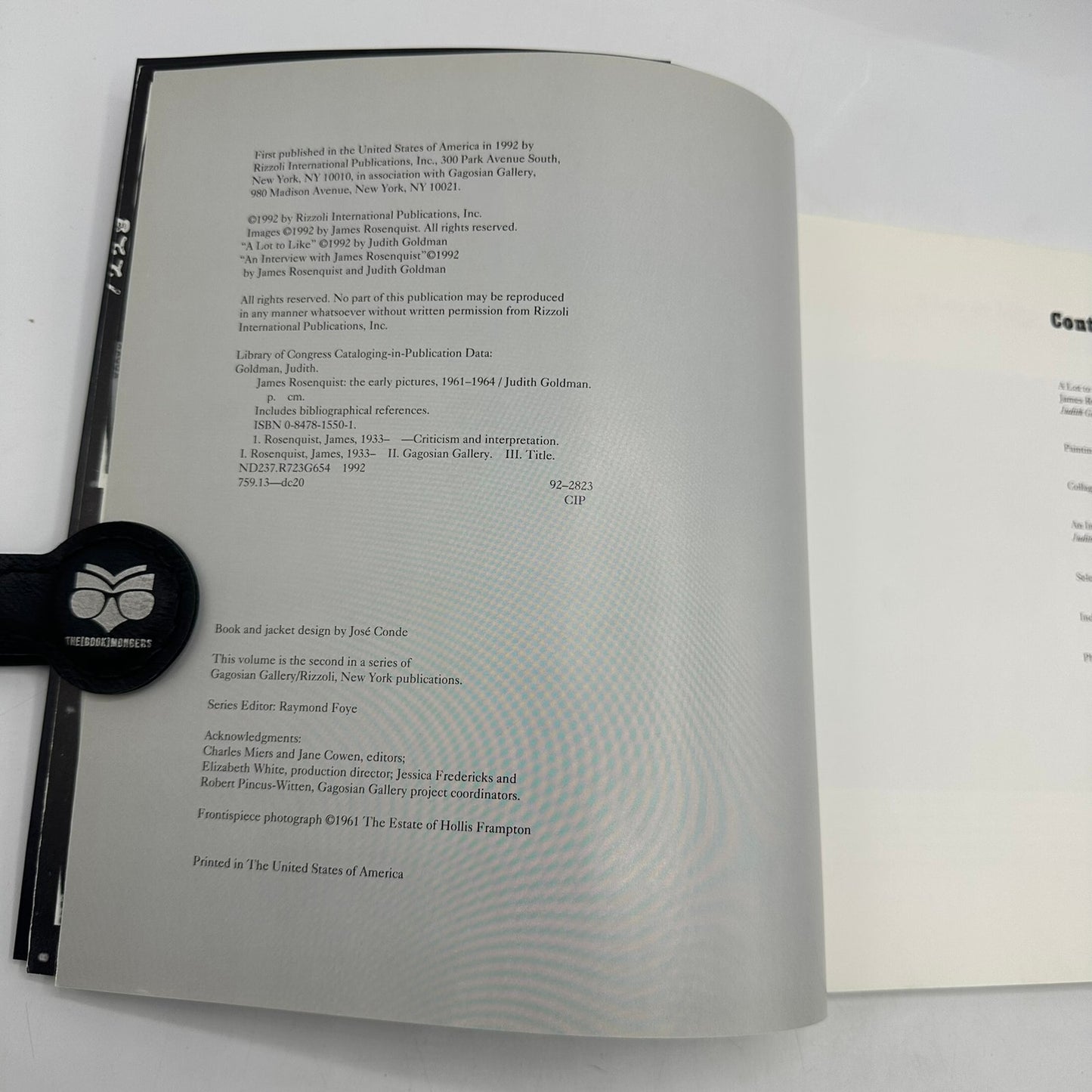 James Rosenquist The Early Pictures 1961 to 1964 Judith Goldman Art Monographs