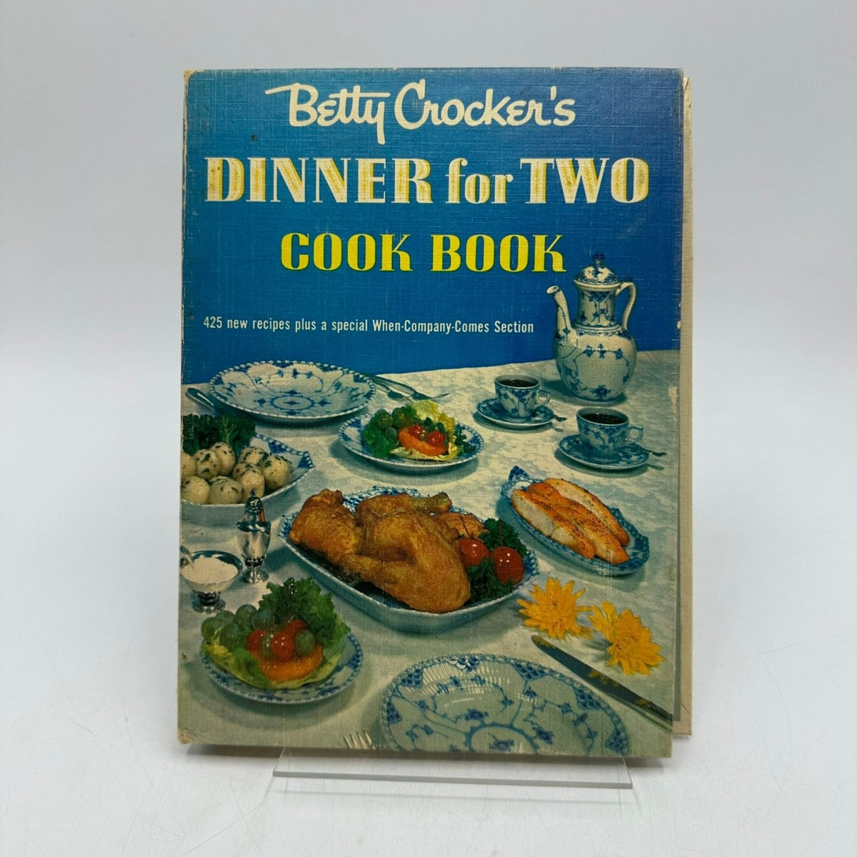 Betty Crocker's Dinner for Two Cookbook 1958 1st Edition Charles Harper MCM