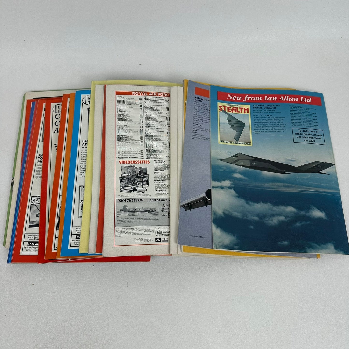 Aircraft Illustrated Magazines Lot of 27 Aviation Airplanes Military History