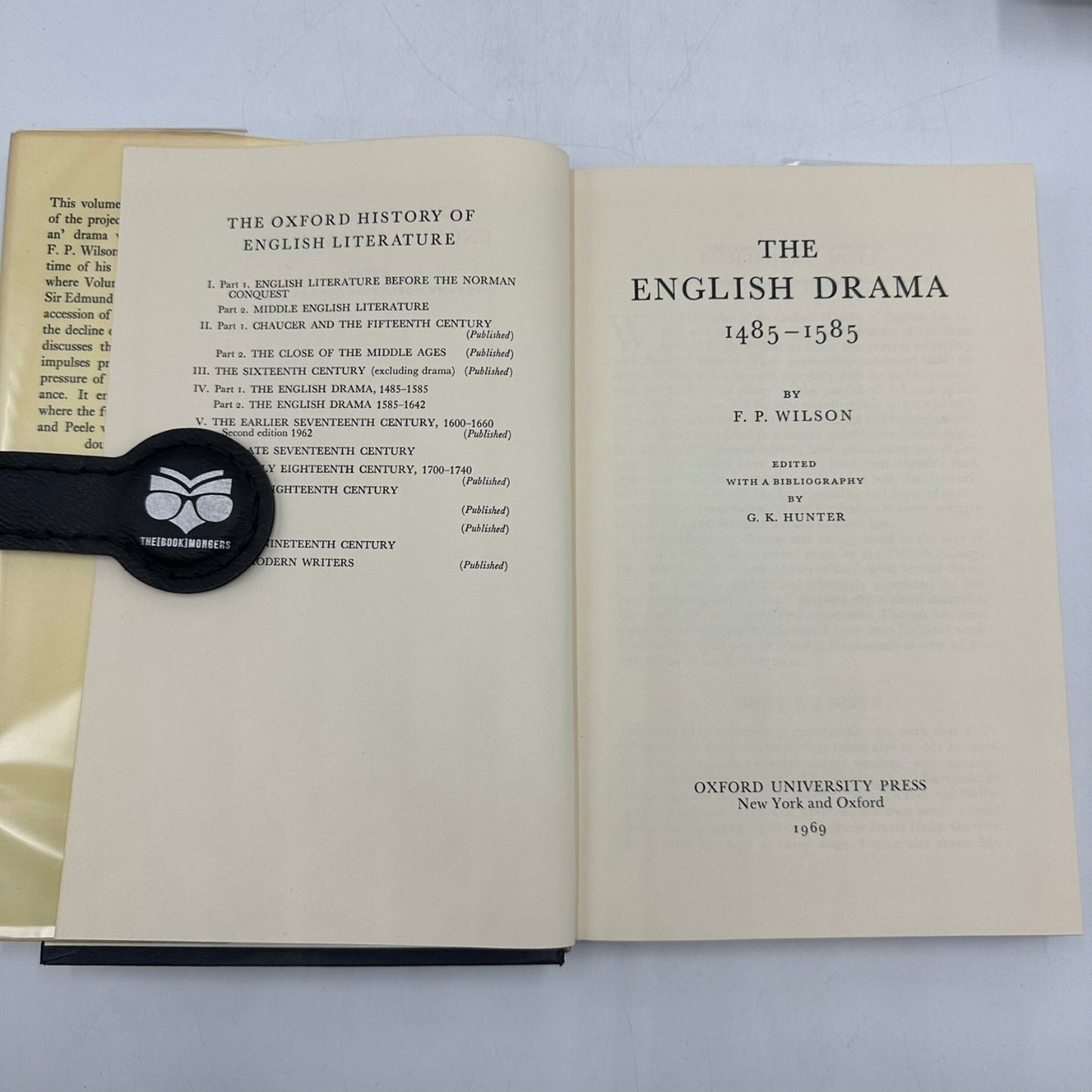 The English Drama 1485-1585 Wilson Hunter Oxford History of English Literature