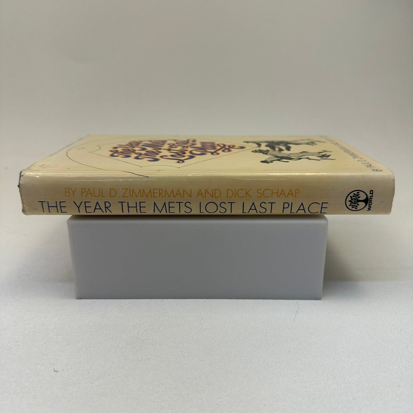 The Year The Mets Lost Last Place Zimmerman Schaap 1969 1st Ed Baseball
