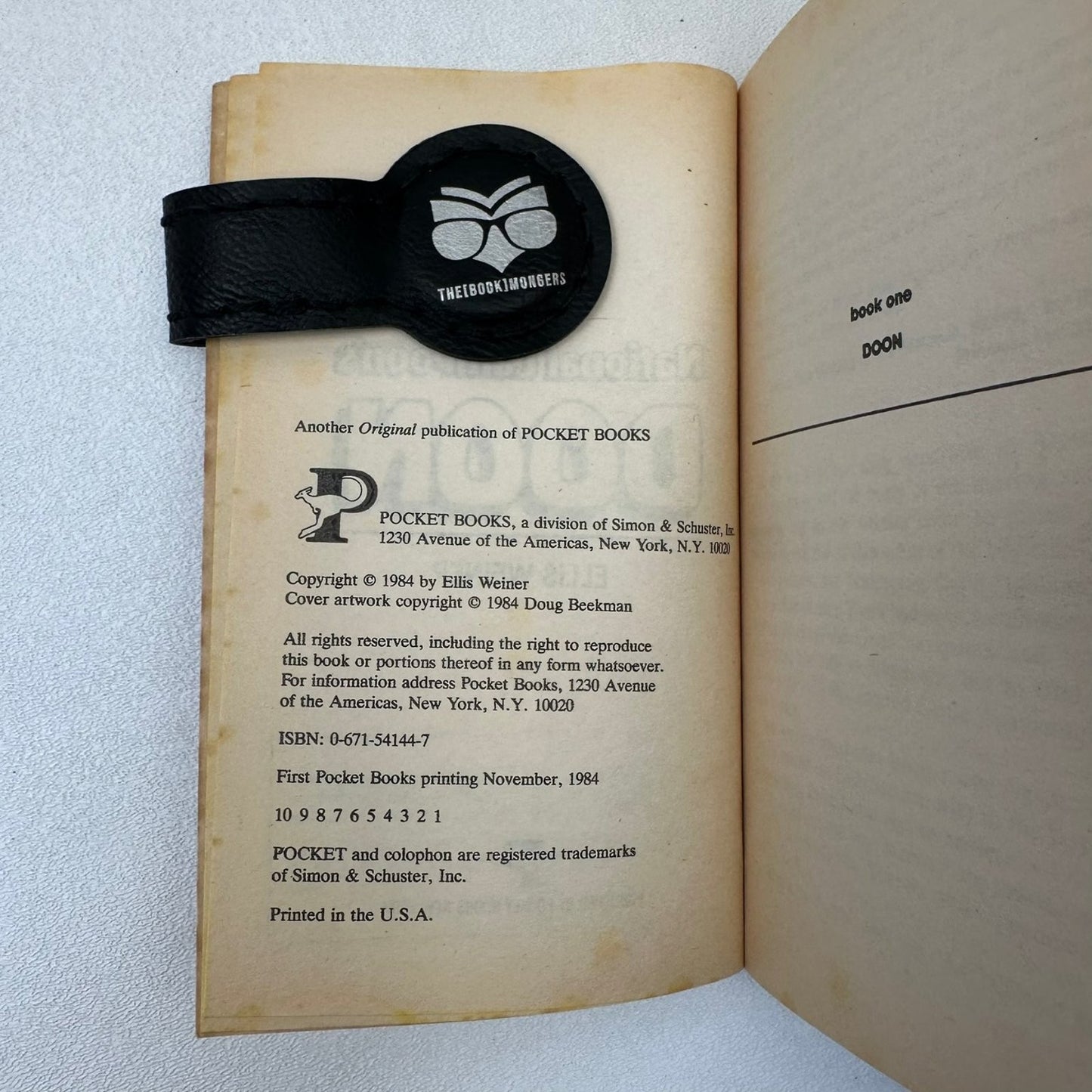 National Lampoon's Doon Ellis Weiner 1984 First Printing Parody Sci-Fi Pocket