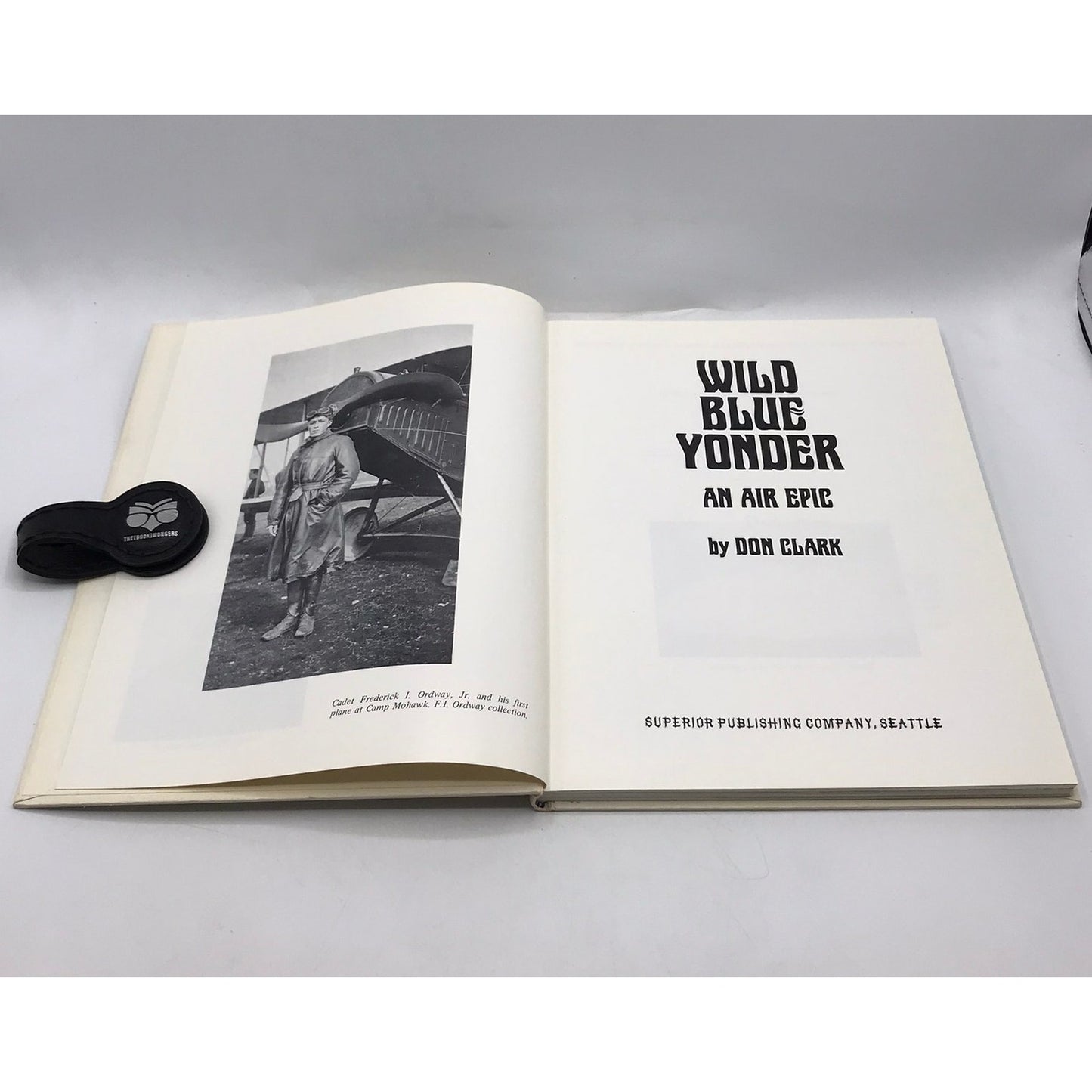 Wild Blue Yonder An Air Epic Don Clark SIGNED Military History Canada WWI 1972