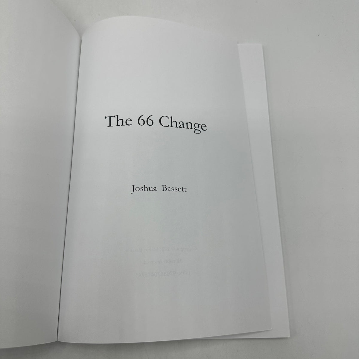 The 66 Change Transforming Your Life in 66 Days with 6 Methods Joshua Bassett