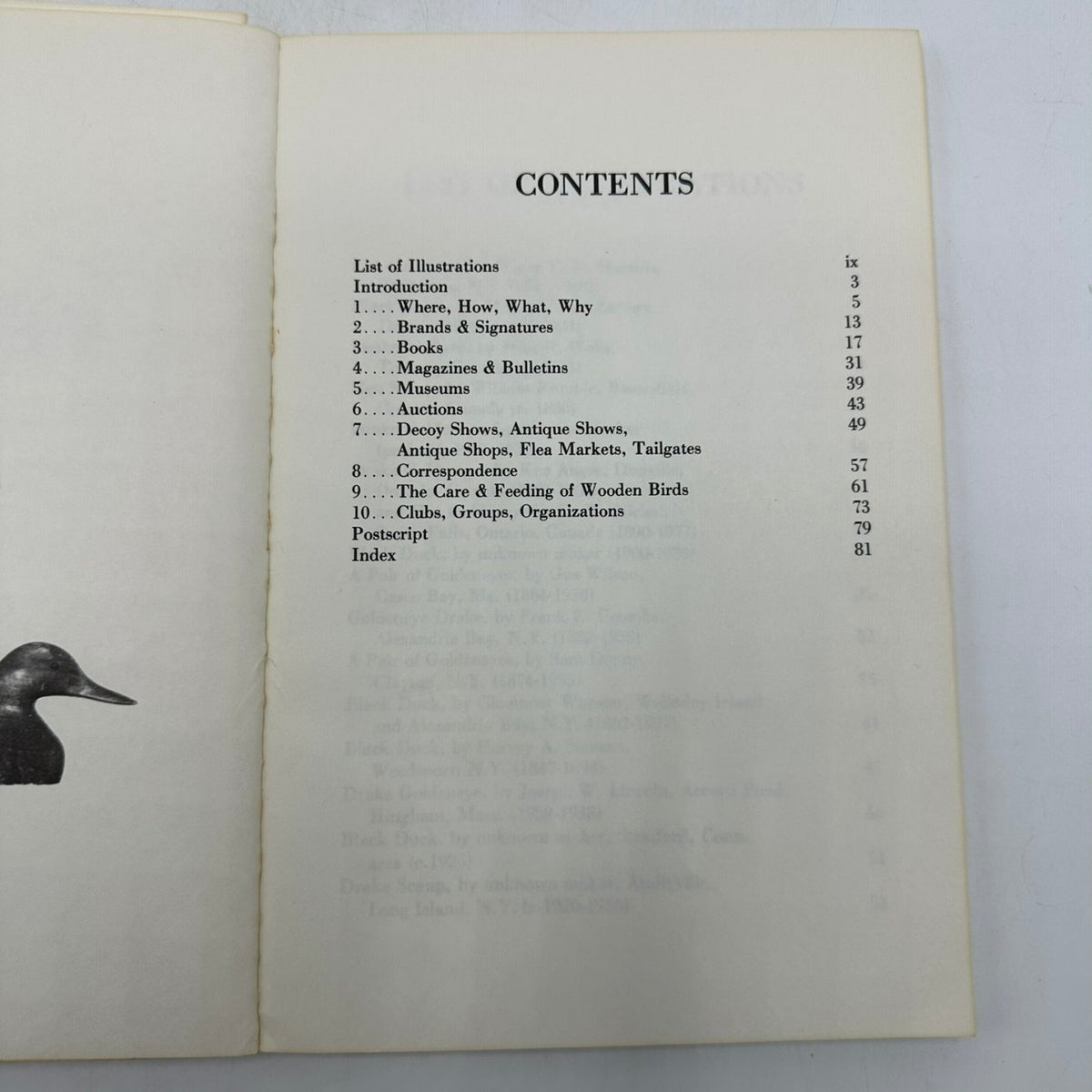 Decoy Collecting Primer Paul W. Casson 1978 Hunting Folk Art Eriksson