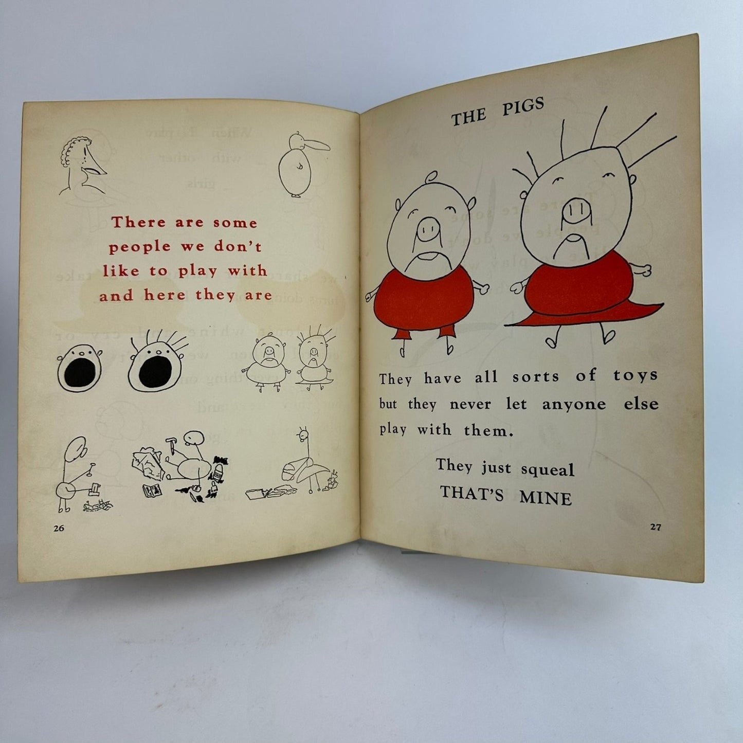 Manners Can Be Fun Munro Leaf 1936 1st Edition 12th Print Children's Illustrated