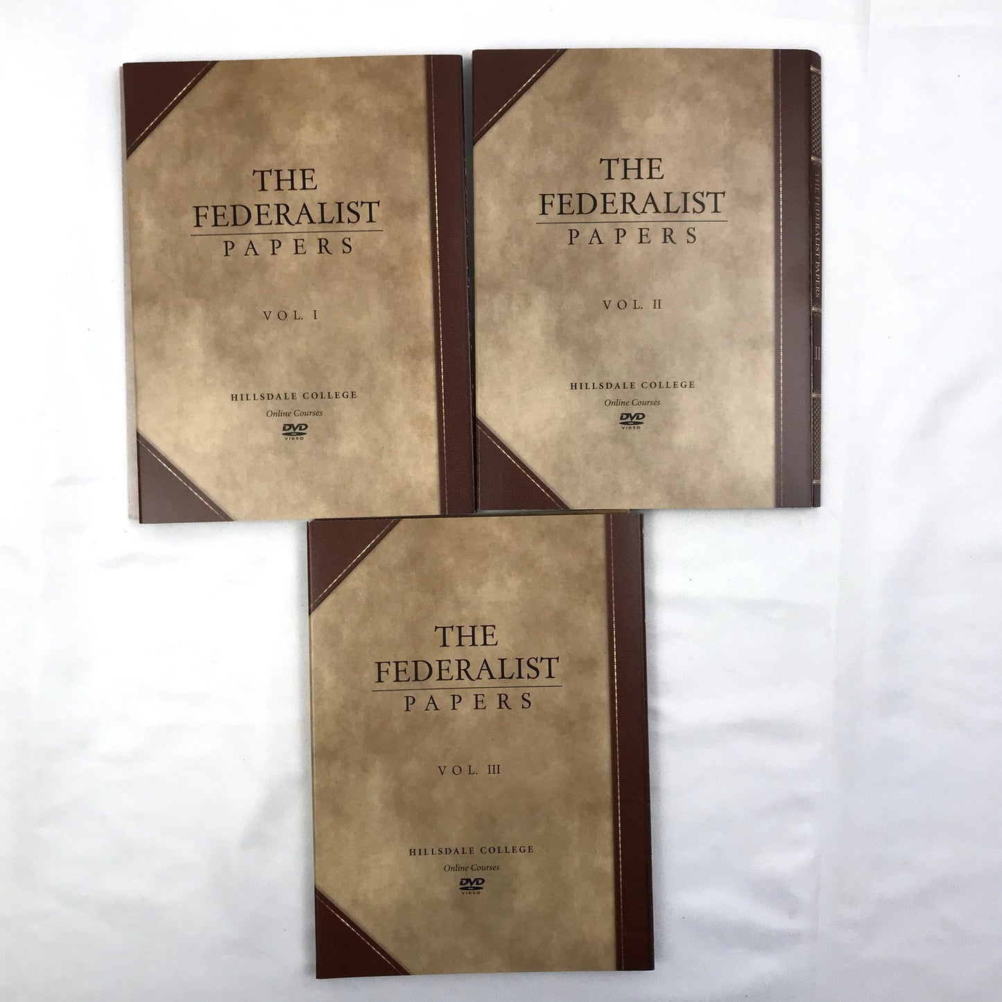 The Federalist Papers 5-Disc DVD Set Volume 1-3 Hillsdale College Online Courses