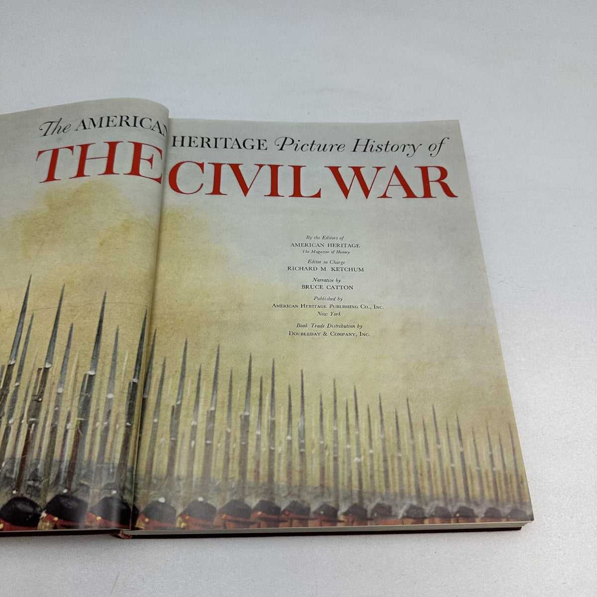 American Heritage Picture History of The Civil War Catton 1960 2 Vol Set